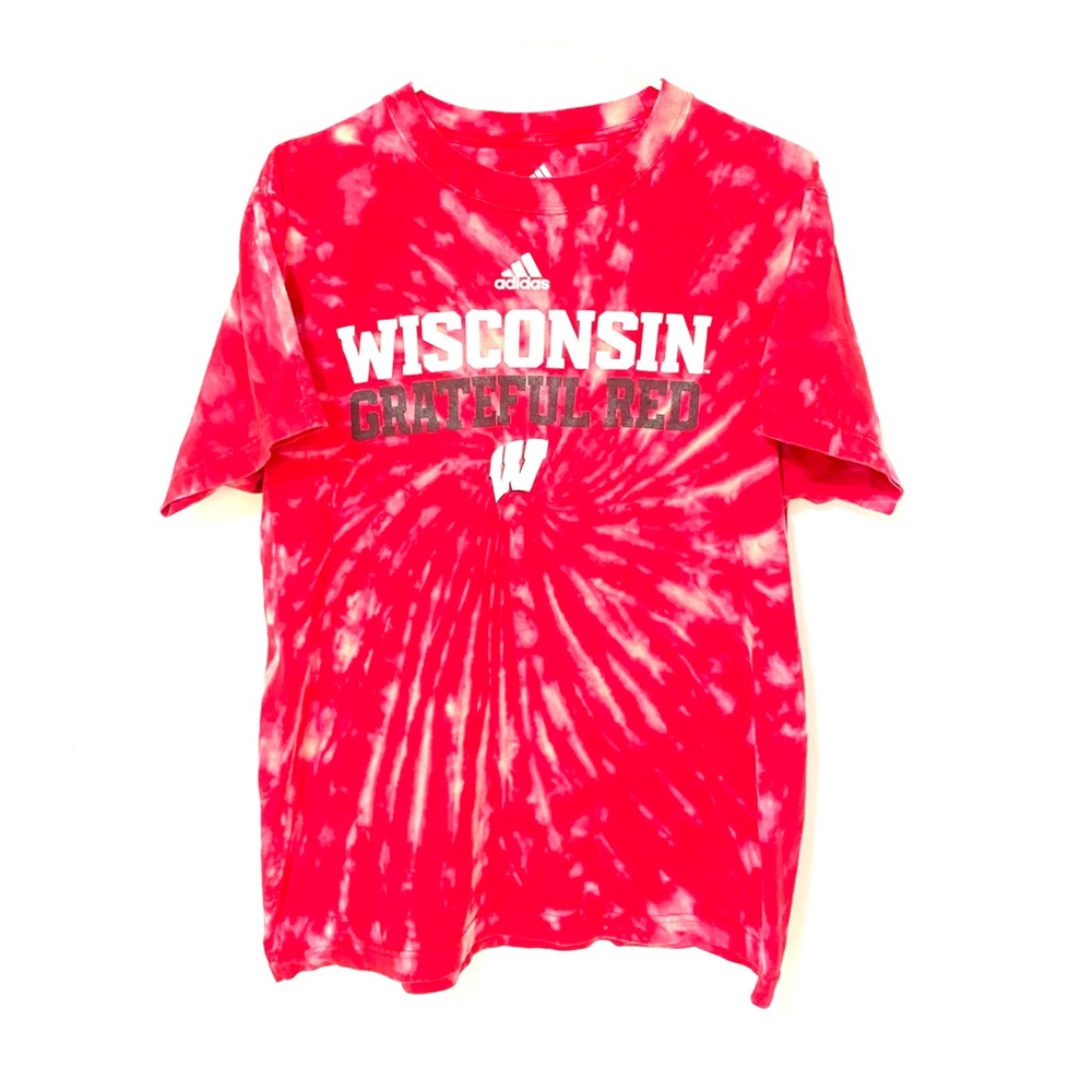 U of Wisconsin custom dyed T-shirt